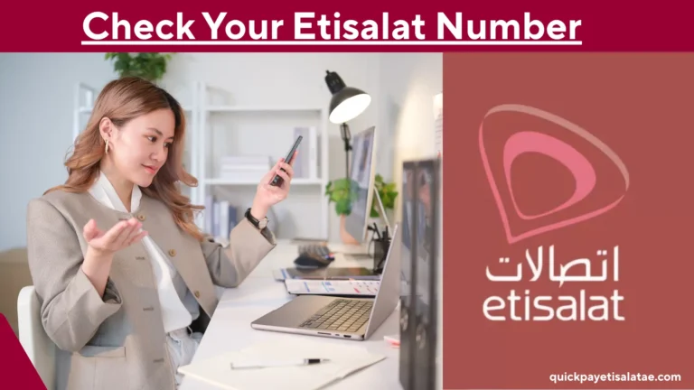 Check Your Etisalat Number