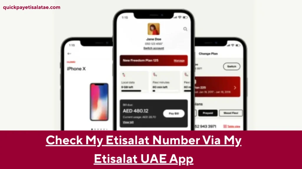 How to Check My Etisalat Number Via My Etisalat UAE App
